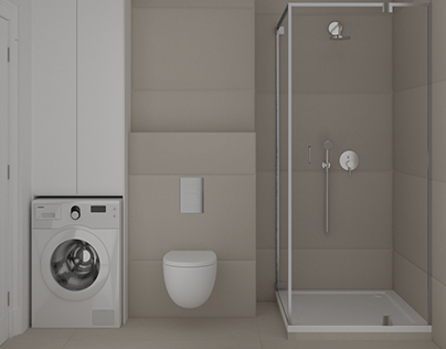 Wizualizacja łazienki projektu klienta
