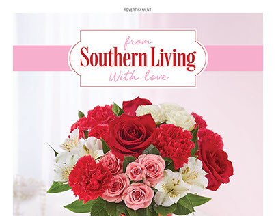 Ad for Southern Living Flowers Collection