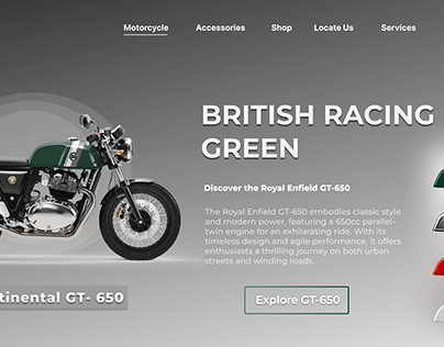 Project thumbnail - Continental GT-650 (British Racing Green)