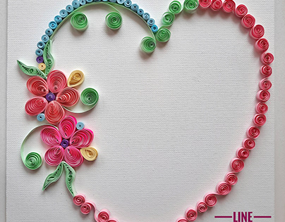 Quilling paper