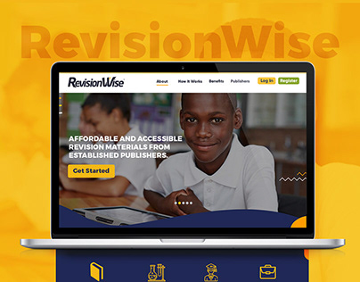 Project thumbnail - RevisionWise Website Ui