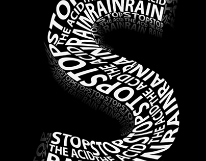 Stop Acid Rain Poster