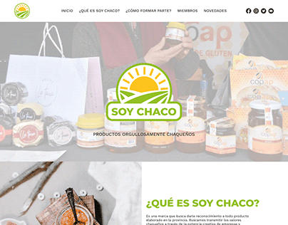 SOY CHACO - Prototipo Web