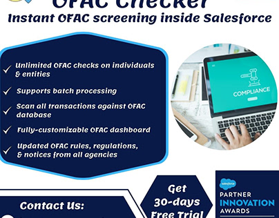 Instant OFAC screening inside Salesforce