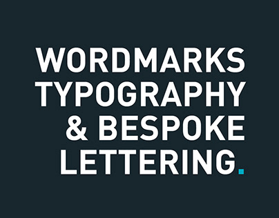 Wordmarks, typography and bespoke lettering