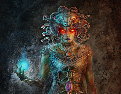Medusa Warrior design