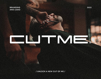 CUTME / hairdressers's corporate identity
