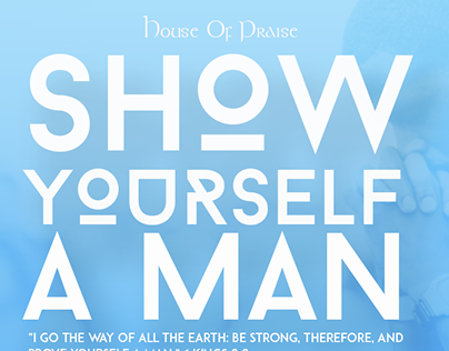 Show Yourself A Man event poster