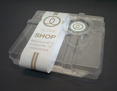 Sushi Container Packaging Design
