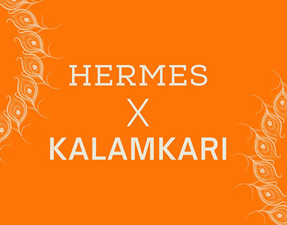 Window Display : HERMES X KALAMKARI