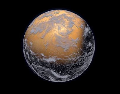 Vona: 3D Modeling & Animation of Sci-Fi Desert Planet