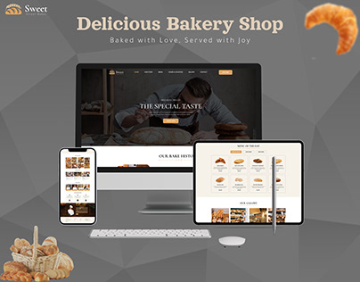 Project thumbnail - Bakery Website Design
