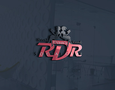 RDR REAL DIVA'S READ Logo&identity