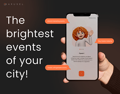 Events app - KARUSEL.