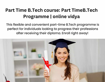 Part TimeB.Tech Programme | online vidya