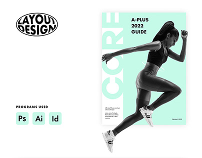 Fitness Layout Brochure Design