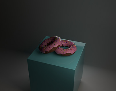 Doughnut 3D design