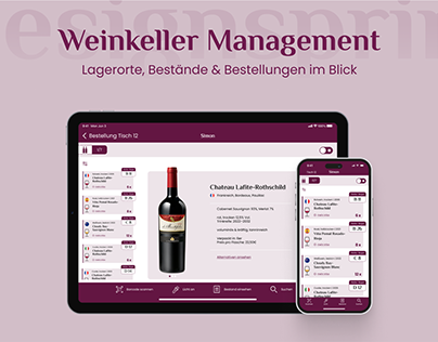 2. Designsprint | App -Redesign für Wein-Sommeliers