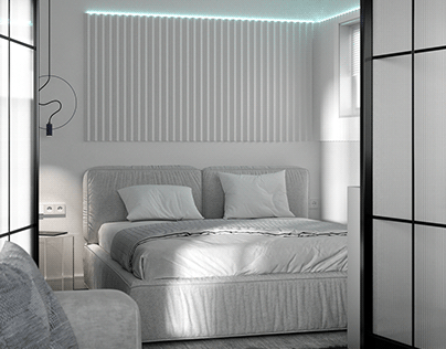 Smart design. Bedroom