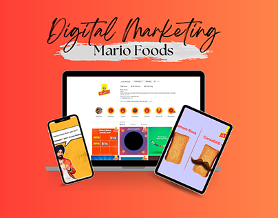 Digital Campaigns - Mario Foods