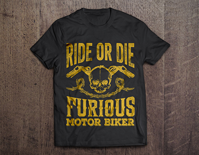 Biker | Roadies| Motorcycle T-shirt Design