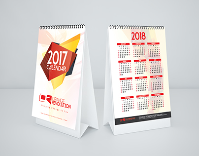 Orange Revolution Sdn. Bhd. 2017 Table Calendar Design