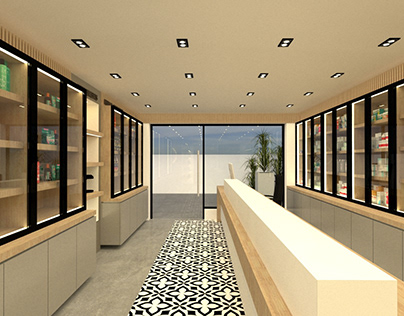 Interior Design for a Pharmacy Store in Patiala