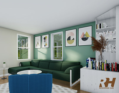 The House Interior Design & 3D Rendering