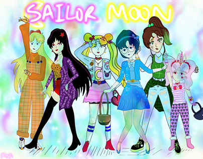 Sailor Moon Modern Outfit Poster (#64)