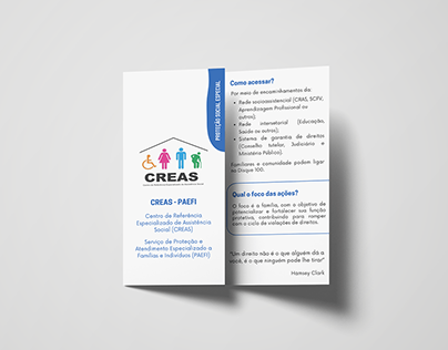 Folder CREAS - Londrina/PR