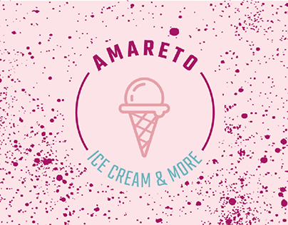 Amareto Ice Cream-Branding Book