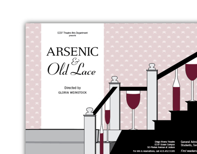 Poster Design – Arsenic and Old Lace