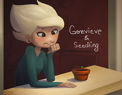 Genevieve and Seedling - Pre-Production Animation