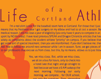 2012  SUNY Cortland Speak Magazine