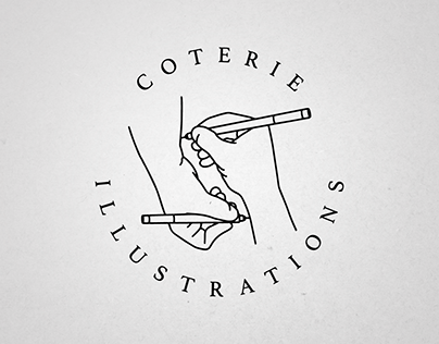 Coterie Illustrations Logo and Illustrations