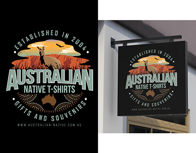 Australian Natives Store Logo Design Project