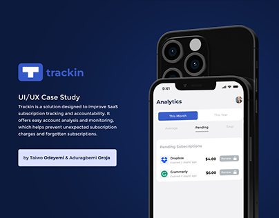 Trackin (A SaaS Monitoring App)