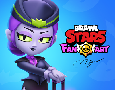 BRAWL STARS | fan art character concept | Claudia