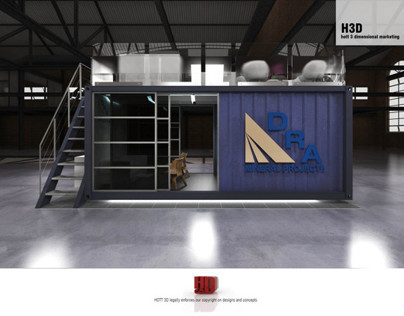 DRA Mining Indaba 2013 - Shipping Container Conversion