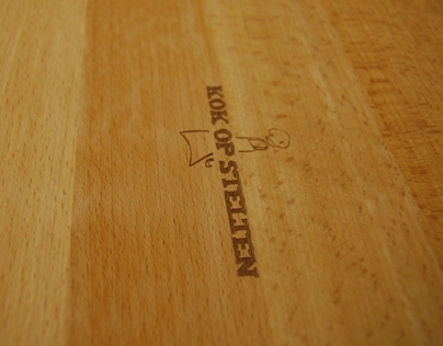 Laser engrave cutting board