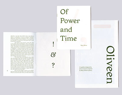 Oliveen Typeface