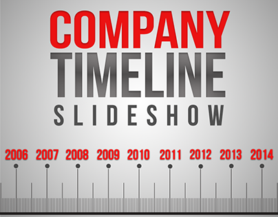 company timeline animation