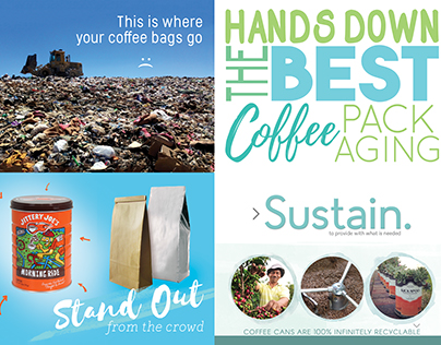 Coffee Packaging Sustainability Postcards