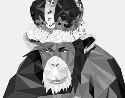 Watson Monkey Poster - Art Print