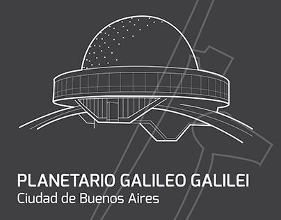 Intervención - Planetario Ciudad de Buenos Aires