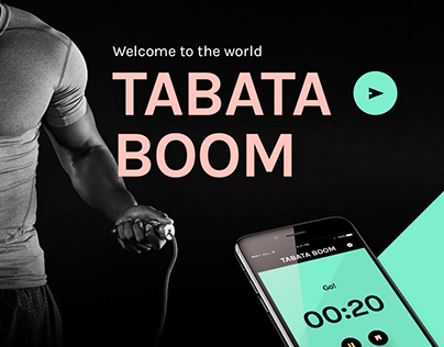 Mobile application design - Tabata timer