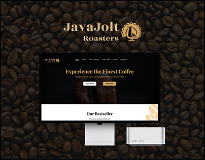 UI/UX Design-JavaJolt Coffee Roasters