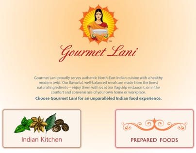 Website and Packaging – Gourmet Lani