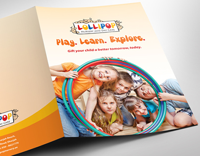 Brochure for Lollipop Nursery & Day Care