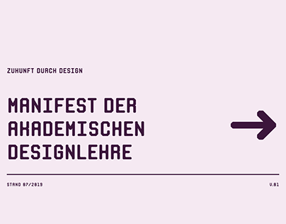 Design Manifesto